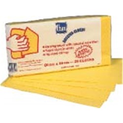 Chux Dusting Cloth Wipes Extra Large Yellow