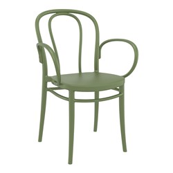 Victor XL Chair Olive Green 440mm