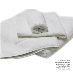 Essential Bath Towel White 1400mm