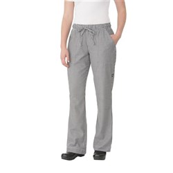 5484630 - Lightweight Ladies Chef Pants with Drawstring Extra Small