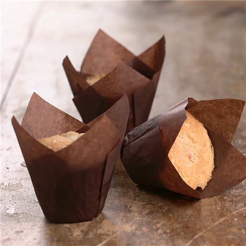 Muffin Wrap Tulip Brown 30mm