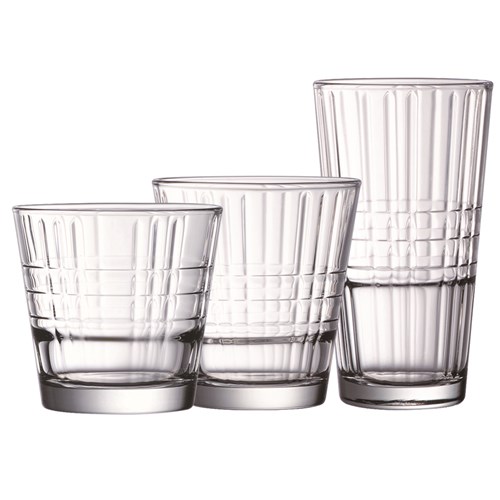 Stack Up Cross Glasses Tempered