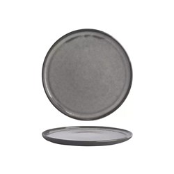 Gembrook Round Coupe Plate Grey 280mm POTTR