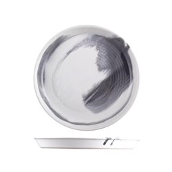 Finn Round Tapered Plate Black 230mm POTTR