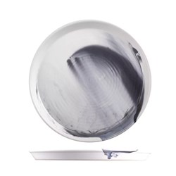 Finn Round Tapered Plate Black 270mm POTTR