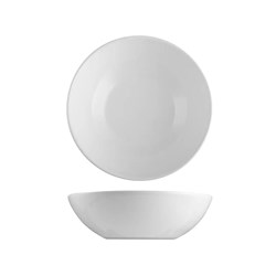 Aspen Round Bowl White 210mm POTTR