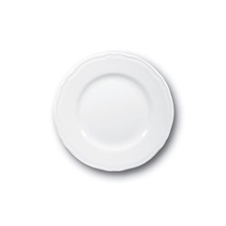 Praga Round Plate White 170mm Saturnia