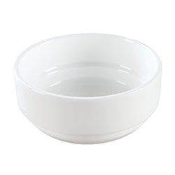 Echelon Stackable Soup Bowl White 115mm