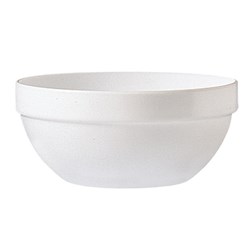 Hoteliere Stack Bowl 120mm White Tempered 