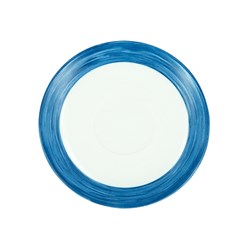 Opal Brush Saucer Blue Jean 140mm 