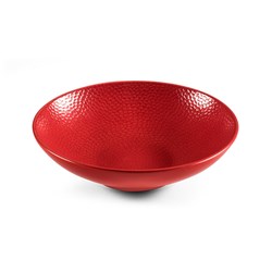 Stone Salad Bowl Red 190mm  