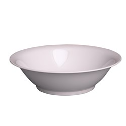Melamine Soup/ Cereal Bowl White 180mm   
