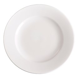 Basics Round Plate White 185mm 