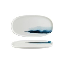Blue Wave Oval Platter 300x160mm Bonna