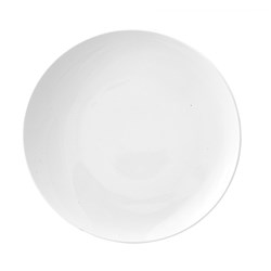 Vital Flat Coupe Plate White 180mm 