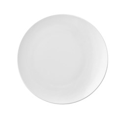 Vital Flat Coupe Plate White 210mm 