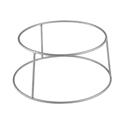 Vintage Platter Stand Stainless Steel Medium 335x155mm Moda