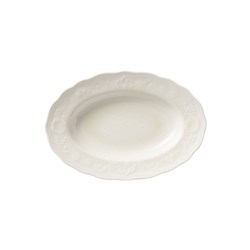 Vintage Hush Deep Oval Plate 222x150x32mm Moda Porcelain
