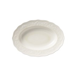 Vintage Hush Deep Oval Plate 256x182x37mm Moda Porcelain