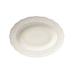 Vintage Hush Deep Oval Plate 320x242x45mm Moda Porcelain