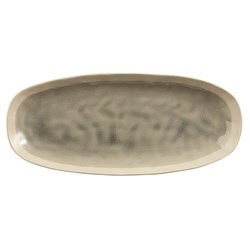 Winter Oval Plate 305X130mm Grey (4/24)