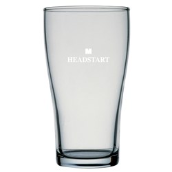 Conical Headstart Beer Glass 285ml Certified Nucleated