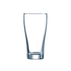 Conical Beer Glass 285ml Certified Nucleated
