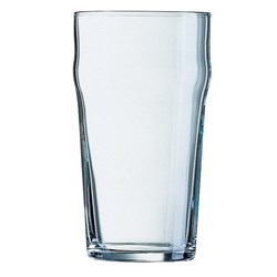 Nonic Beer Glass Tempered Certified Nucleated 570ml