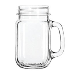 Drinking Jar Glass 472ml