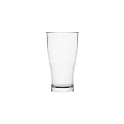 Schooner Beer Nucleated Polycarbonate Plastic Glass Certified 425ml 