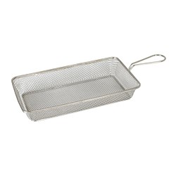 Brooklyn Service Basket Rectangle Stainless Steel 220x120x35mm