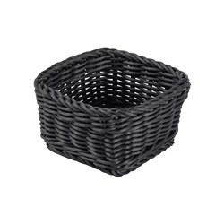 Cube Storage Basket Black 140x140x80mm Icon Chef