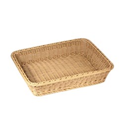 Buffet Display Basket Khaki 500x400x100mm Icon Chef