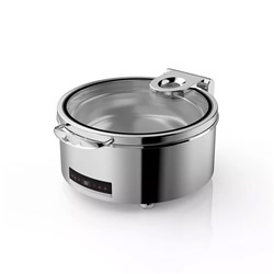 Terni Dry Heat Round Chafing Dish Stainless Steel 6.8L Sunnex