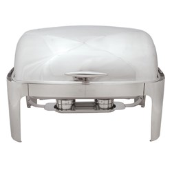 Trenton Stainless Steel Deluxe Chafer 1/1 Size With Roll Top