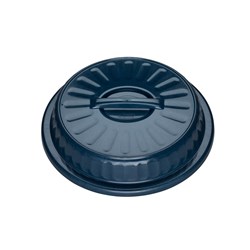 Dimensions High Heat Dome Plate Lid Blue 230mm 