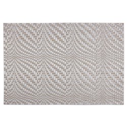 Rectangular Placemat Classic Silver 450x300mm Icon Chef