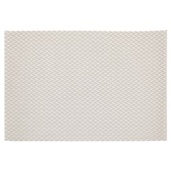 Rectangular Placemat Grey Herringbone 450x300mm Icon Chef