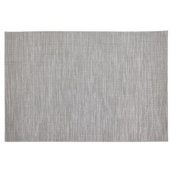Rectangular Placemat Urban Silver 450x300mm Icon Chef