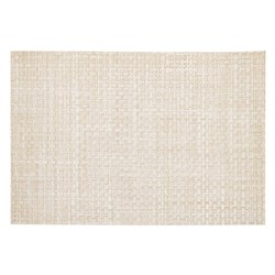 Rectangular Placemat Tan Basketweave 450x300mm Icon Chef