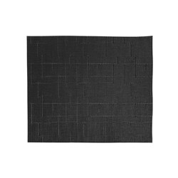 Rectangular Placemat Black Bamboo 300x250mm Icon Chef