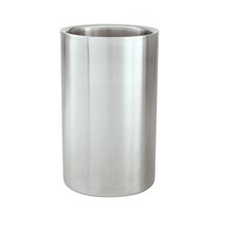 Insulated Wine Cooler Satin Stainless Steel 120mm