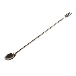 Bar Spoon & Fork Chrome Protrident (12)