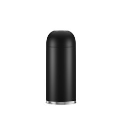 BULLET BIN 30LT BLK 313X738MM