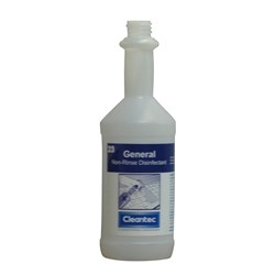 General No Rinse Disinfectant Printed Spray Bottle 750ml