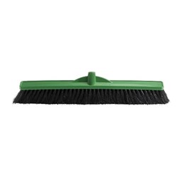 Broom Head 600Mm Platform Hair/Fibre Green P/Back (6)