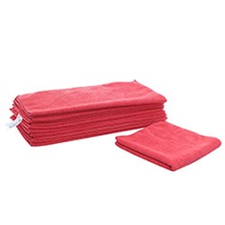Kleaning Essentials Microfibre Glass Cloth Red Large