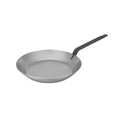 Heavy Duty Frypan 320x50mm Black Steel Matfer Bourgeat