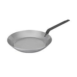 Heavy Duty Frypan 400x55mm Black Steel Matfer Bourgeat