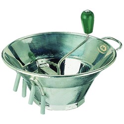 Tinplate Mouli Food Mill With 3 Blades